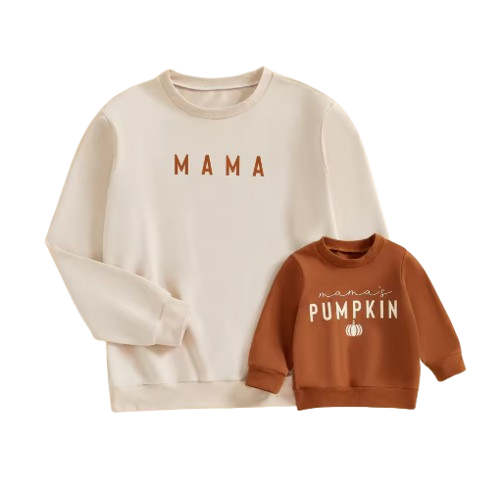 Mama & her pumpkin