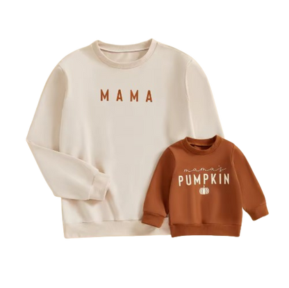 Mama & her pumpkin