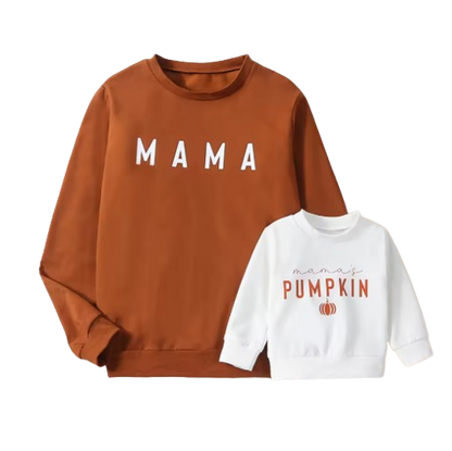 Mama & her pumpkin
