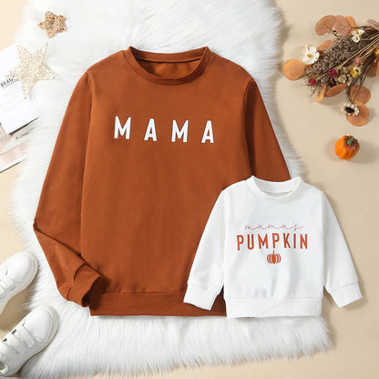 Mama & her pumpkin