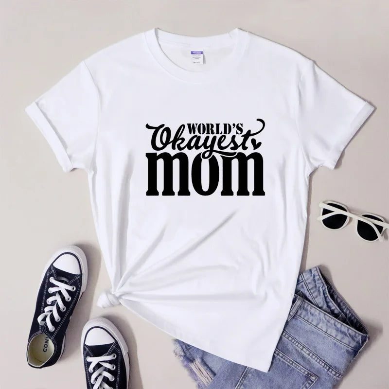 World's Okayest Mom Tee